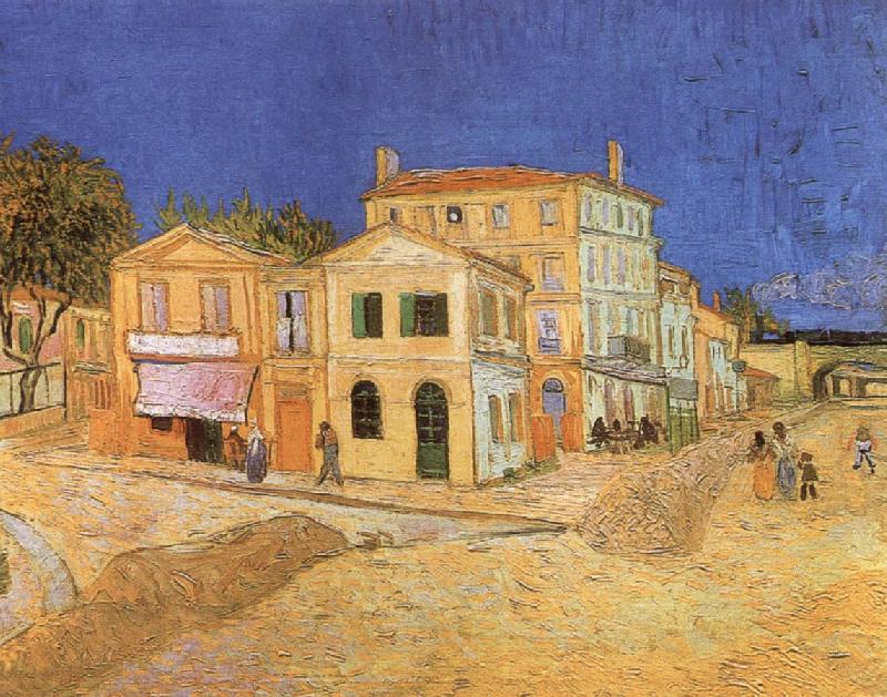Vincent Van Gogh Vincent-s House in Arles Germany oil painting art
